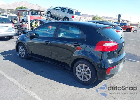 2017 Kia Rio Lx from USA, damaged, VIN KNADM5A38H6036567